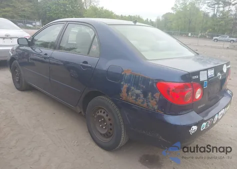 2007 Toyota Corolla Le from USA, damaged, VIN JTDBR32E670100350